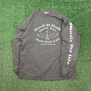 Hard Rock Cafe Las Vegas "Rock 'N' Roll World Tour" long sleeve tee
